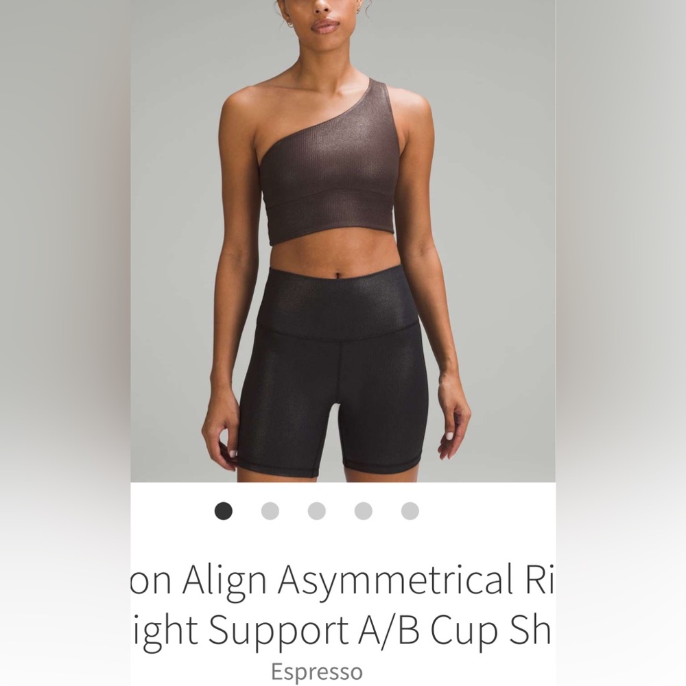 Lululemon Align Asymmetrical Ribbed Bra